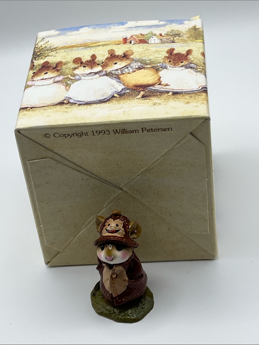 M-180 April Showers Wee Forest Folk signed by Annette Petersen 1991 - Picture 11 of 11